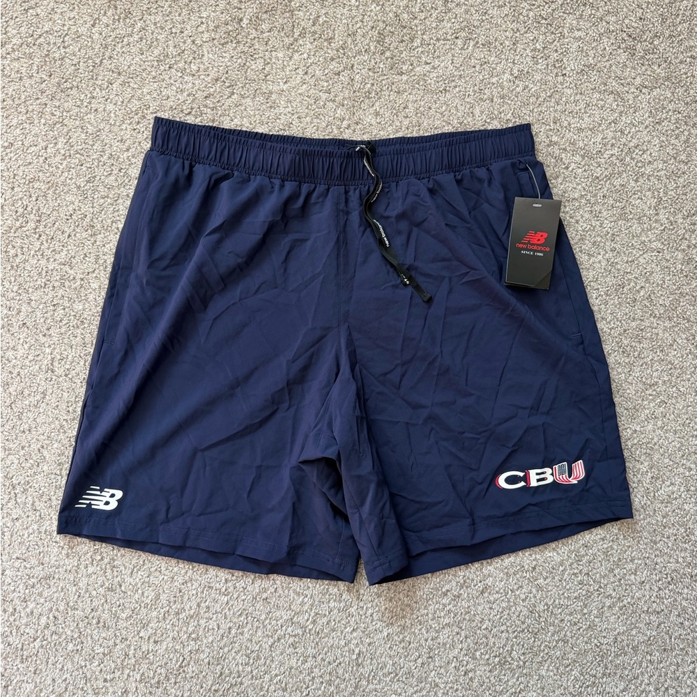 New Balance CBU Training Shorts Mens XL Navy NWT Athletic Gym